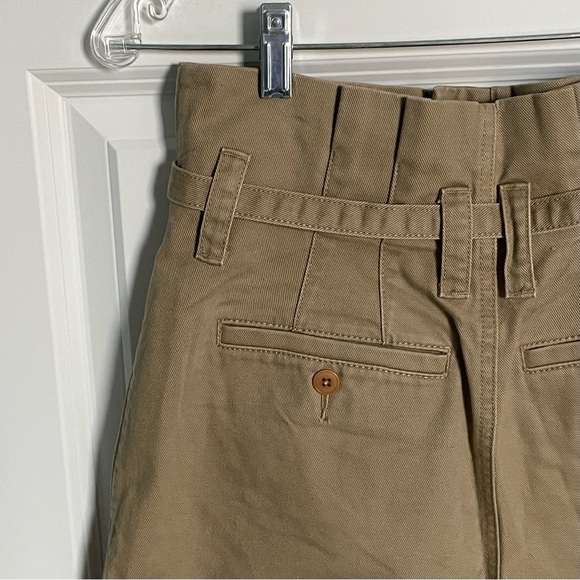 New! Madewell Paperbag Trench Trousers in (Re)generative Chino 35184 - Picture 10 of 16